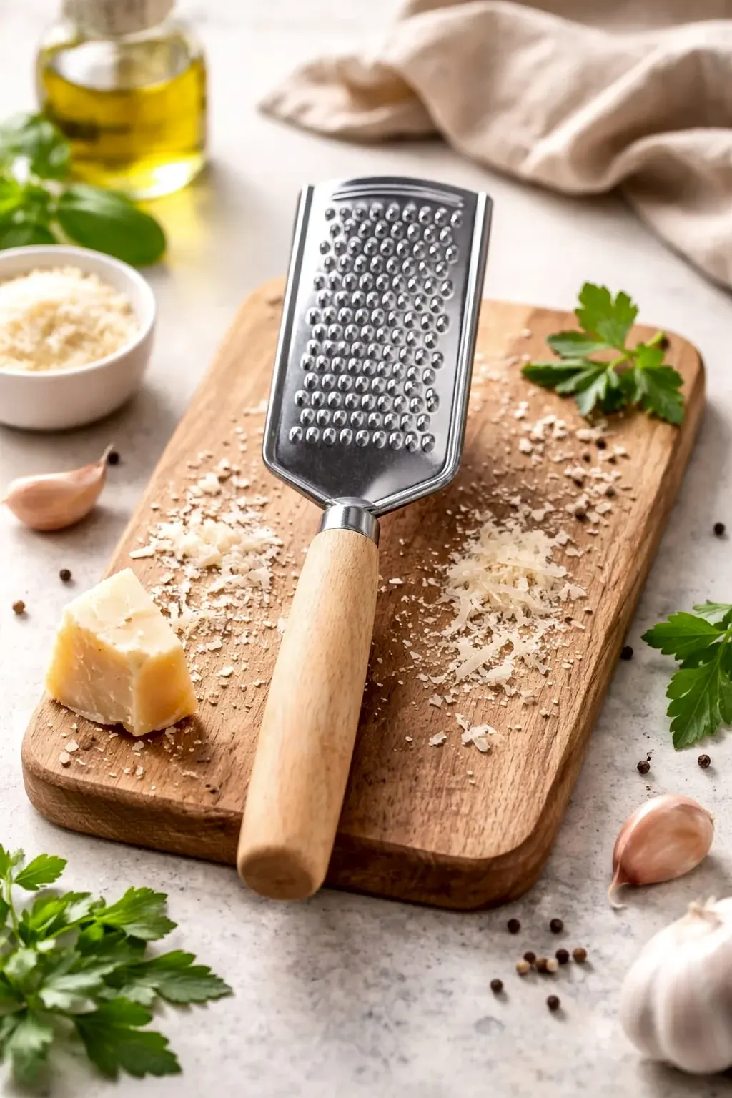 Wooden Cheese Grater