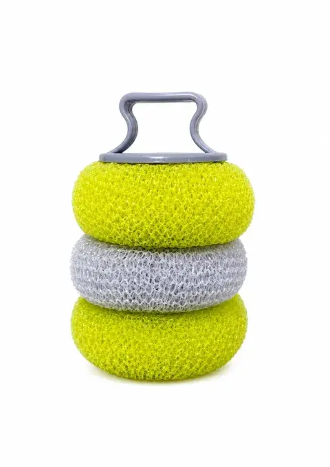 Nylon Scrubber With Handle -004