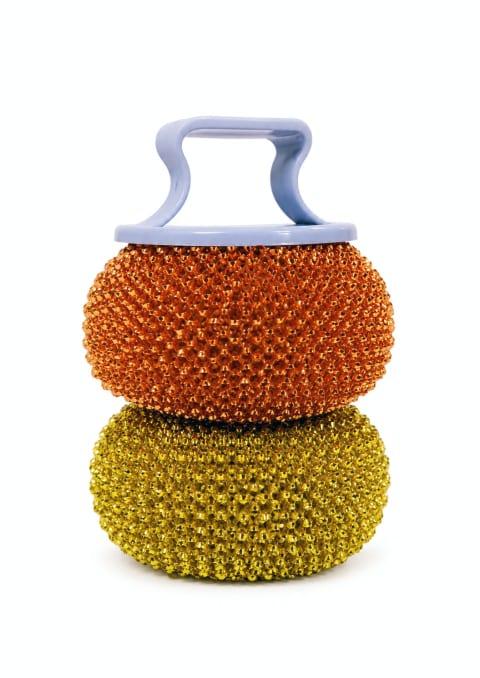 Metalic Scrubber With Handle -002