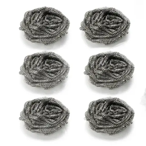 Kitchen Scrubber Steel -6pc set
