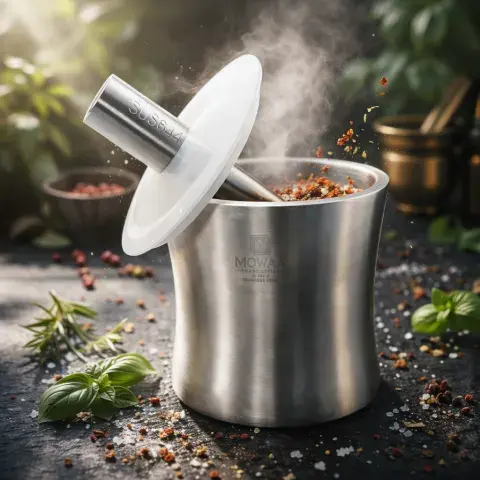 SS Mortar and Pestle Belly
