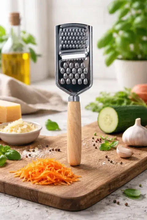 Wooden 3 in 1 Grater